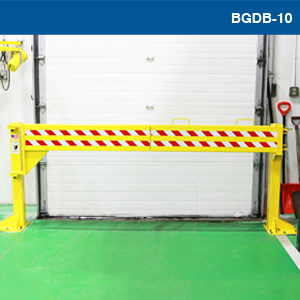 Blue Giant folding security gates